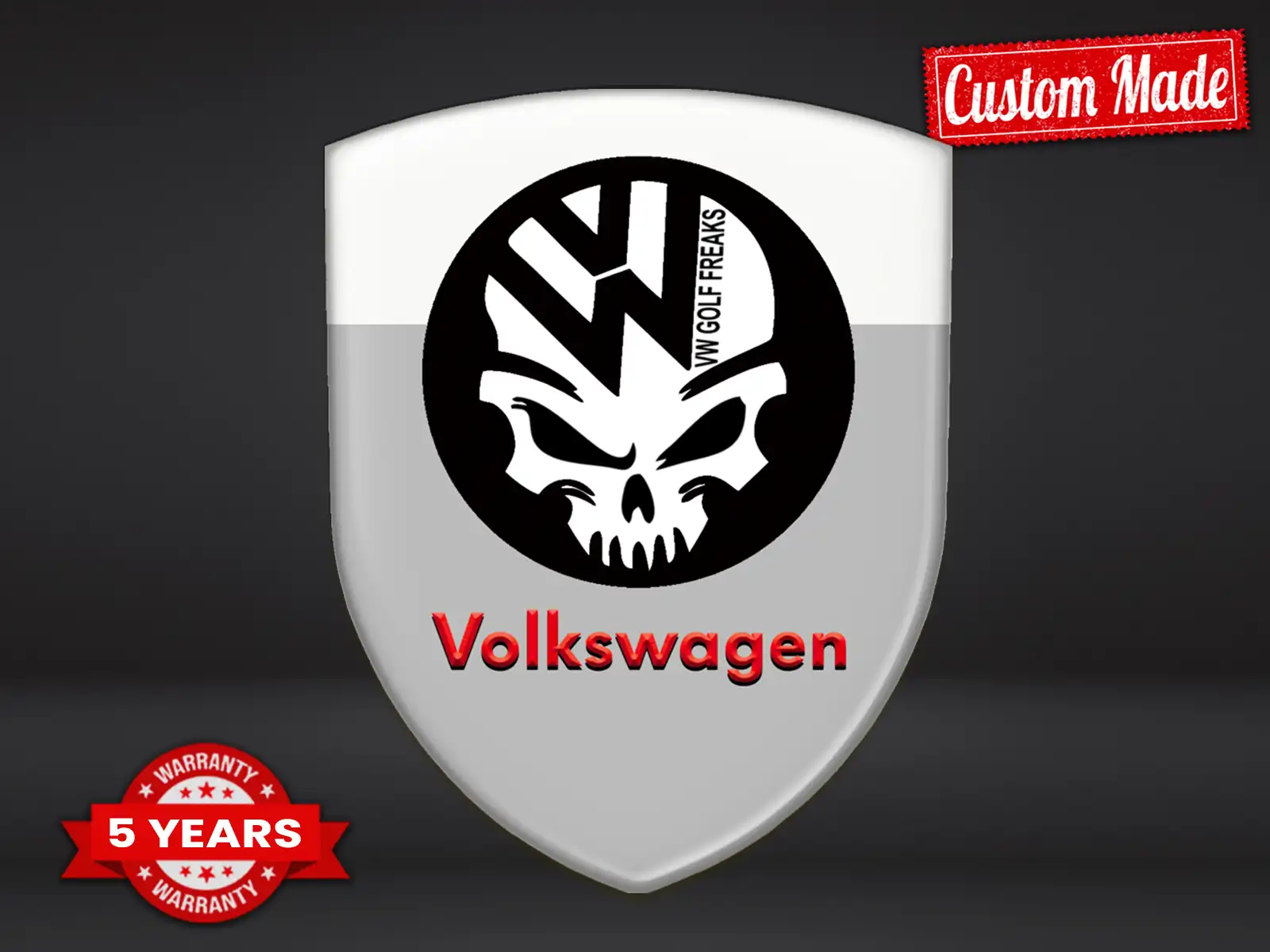 VW Pegatinas Parabrisas Limitadas Carreras Personalizables